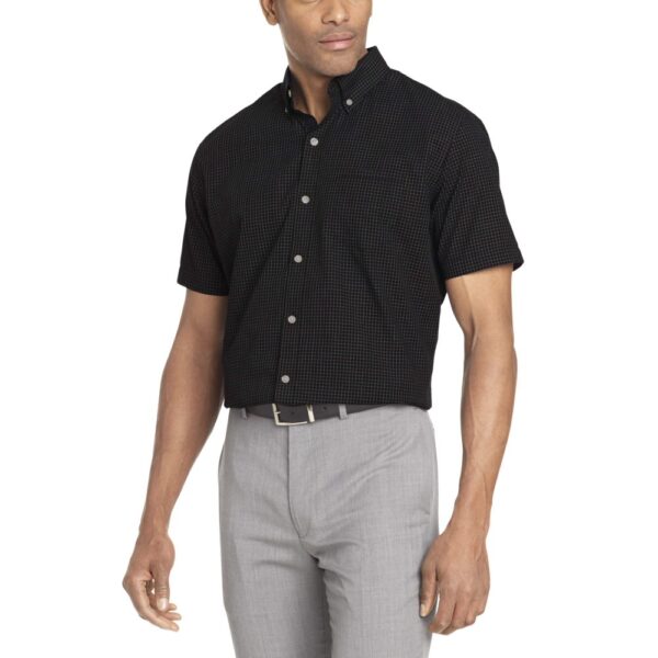 Van Heusen Men's Big and Tall Wrinkle Free Short Sleeve Shirt