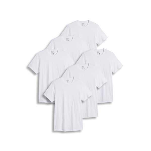 Jockey Men's Big & Tall Classic Crew Neck T-Shirt- 6 Pack