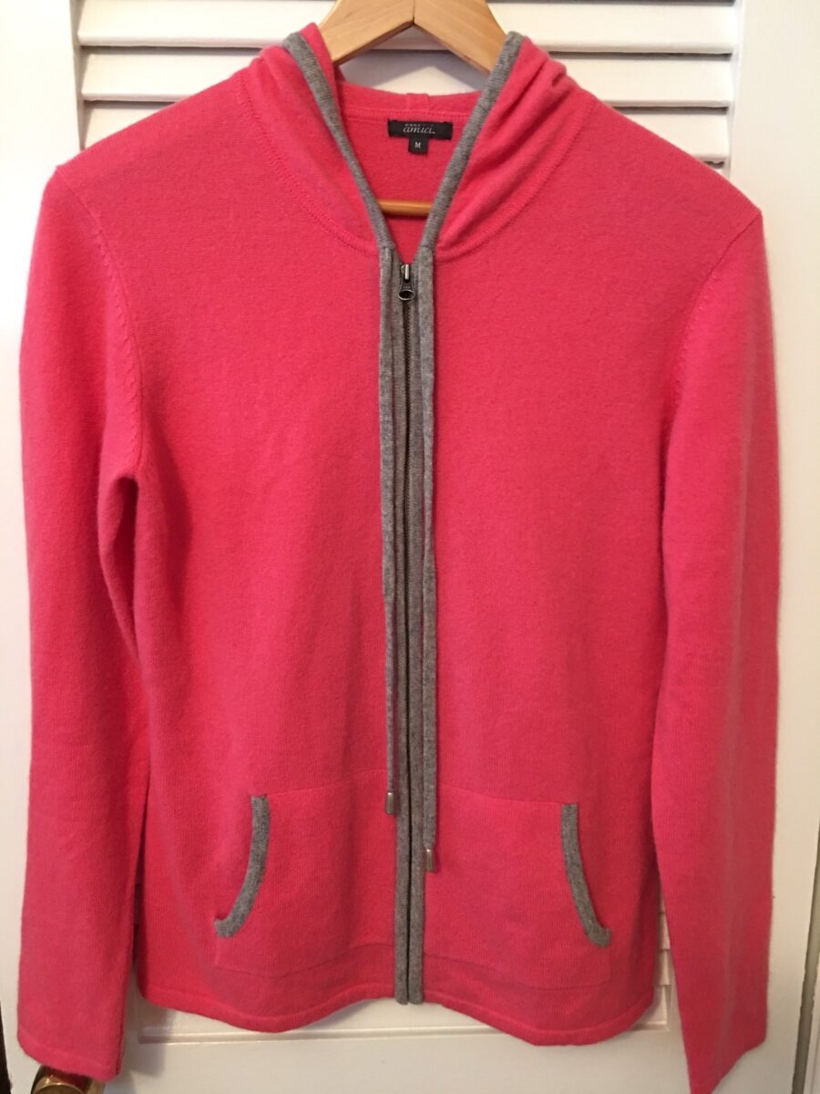 Men's Vince Cashmere Zip Hoodie