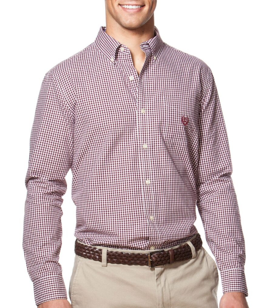 Chaps Button Down Shirt - Dark Teal L, Dark Teal