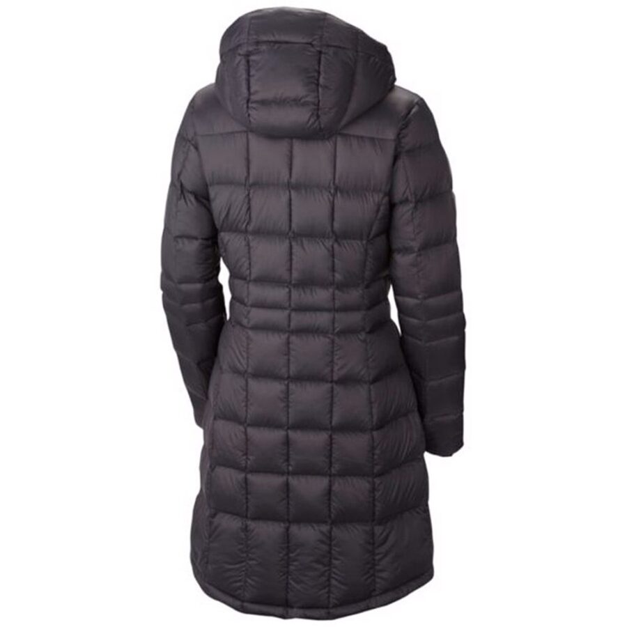 Columbia Women's Hexbreaker Long Down Jacket, Black, Small