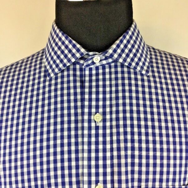 Brooks Brothers Gingham Non-Iron Classic Fit Dress Shirt