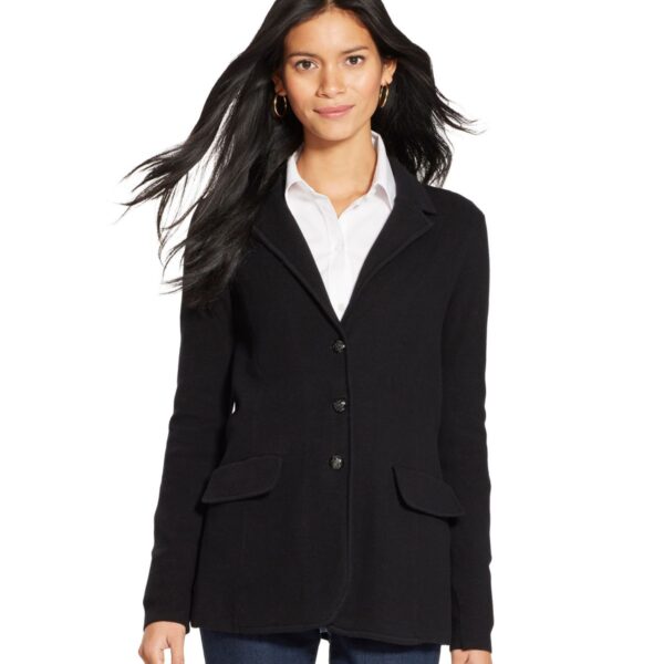 Lauren Ralph Lauren Petites' Cotton Sweater Blazer